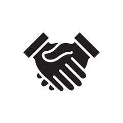 Handshake Icon In Trendy Design Vector Eps 10
