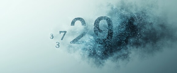 Abstract numerical network: A conceptual visualization of data integration