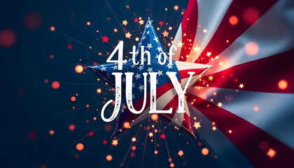 4th of July: Fireworks, American Flag, Independence Day Celebration