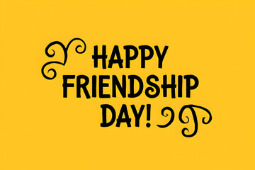 Celebrate Friendship Day: A Vibrant Greeting