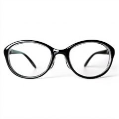 Fototapeta premium Elegant Black Frame Glasses for Fashion and Functionality