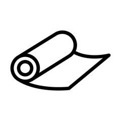 YogaMat line icon