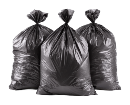 Disposing waste efficiently garbage collection in urban areas environmental management action isolated on transparent background