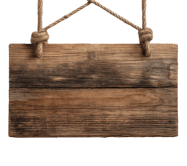 Crafting a rustic wooden sign workshop showcase cozy environment concept isolated on transparent background