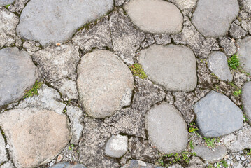 Natural stone granite wall-floor. Seamless texture. Perfect tiled on all sides. Stone. Rock floor. Rock wall.