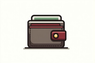 Open Wallet with Cards and Money Finance Illustration for Business and Personal Budgeting