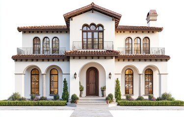 Spacious, two-story Spanish-style home