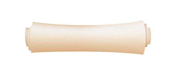 Fototapeta premium 3d diploma scroll icon. Vintage roll paper. Graduation education