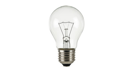 Isolated Classic Incandescent Light Bulb