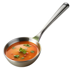 Soup Ladle Isolated on Transparent Background