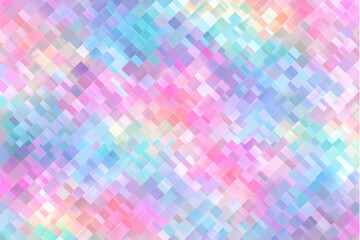 Abstract pastel background with geometric shapes and soft colors creating a dreamy and whimsical 