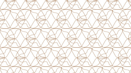 seamless pattern with geometric shapes. vector seamless pattern with flowers