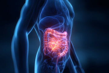 Human Anatomy: Digestive System Illustration