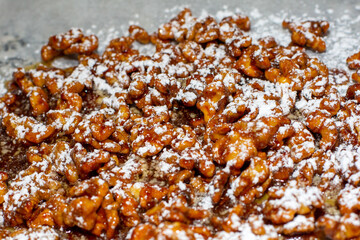 Receta paso a paso, nueces caramelizadas