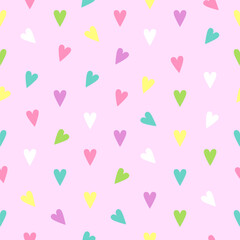 Celebration Love Burst, Seamless Confetti Style