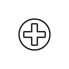 medical service icon sign vector