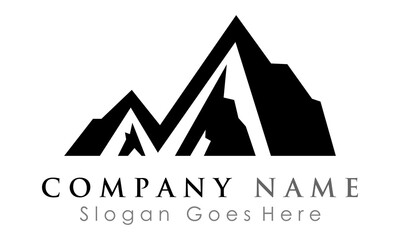 black mountain peak logo