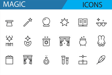 Collection of Witchcraft, Spell, and Magical Symbols for Fantasy Art