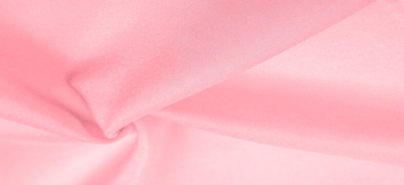 Background texture, Pink Silk Dupioni, Duppioni or Dupion This is a reversible, crisp, medium-density silk fabric with a fleecy texture and a loose smooth weave.