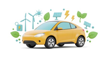 Naklejka premium World Environment Day – June 5. Unite for Earth: plant trees, embrace clean energy, reduce waste, protect wildlife, and inspire green habits for future generations