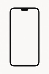 Phone with a black case and no screen