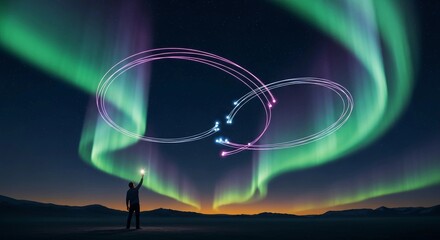 A reclusive artist has the rare ability to sculpt light, bending auroras and starlight into breathtaking, temporary structures