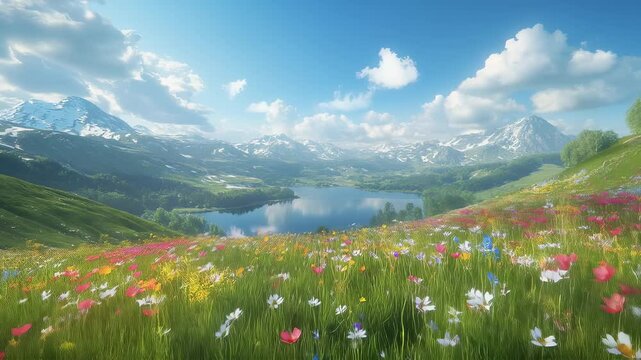 高原の野の花