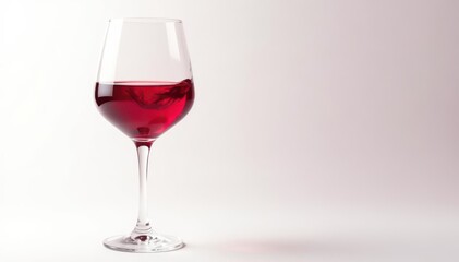 Rich red wine, swirling in a glass against pure white , food, sangiovese, vineyard