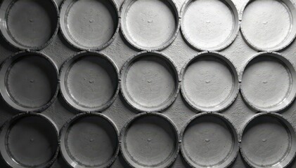 Subtle grayscale interlocking circles forming a grid, minimal, shapes, background
