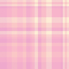 Soft pastel pink and cream plaid pattern.  Ideal for textile design, fashion, branding, and website backgrounds. This delicate, subtly textured design evokes feelings of serenity and gentleness.