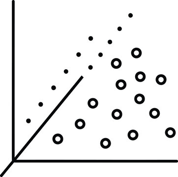 Scatter Plot Data Graph Chart Business Analytics