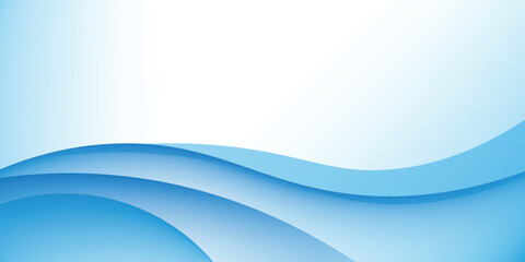 Abstract Futuristic Waving Blue Background, wave modern design concept