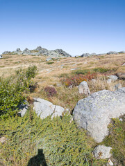 Autumn panorama of Vitosha Mountain, Bulgaria