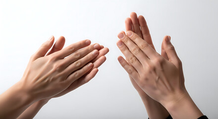 Appreciation, Encouragement, and Support Hands Clapping in Celebration