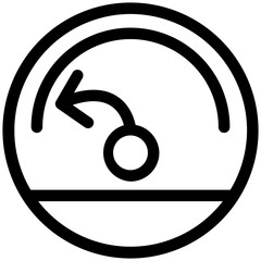 Low Testosterone Icon – Hormone Deficiency Symbol for Male Health, Energy, and Medical Treatment