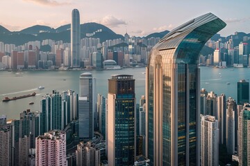 Stunning Commercial Architecture in Hong Kongs Financial Hub