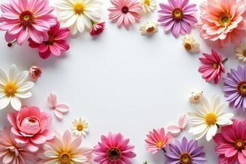 Delicate flower motifs arranged in a square grid , structured, print, minimal
