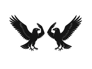 Obraz premium bird salute