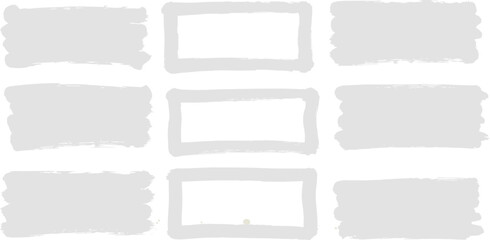 Silver scratch win card texture set. Vector hand drawn scratches for lottery tickets design