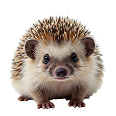 Obraz premium hedgehog on white background