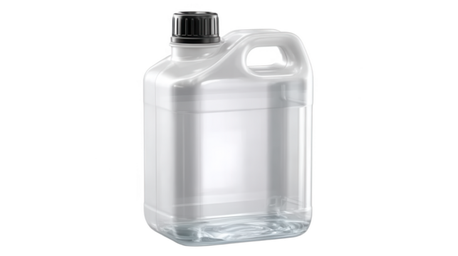 Transparent Plastic Jug with Handle