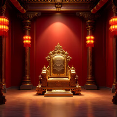 The Emperor’s Throne: Timeless Elegance of Chinese Royalty

