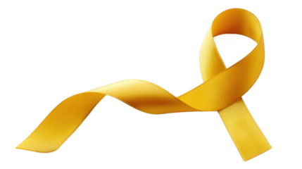 Gold Ribbon Symbol of Awareness