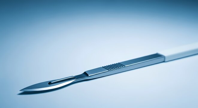 Scalpel Close Up Medical Instrument