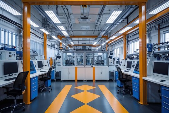 Cutting-Edge Tech-Centric Establishment: A Flourishing R&D Facility in the Global Market