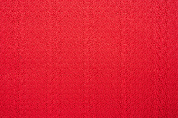 Fototapeta premium Full frame shot of red polyester cloth texture and background.