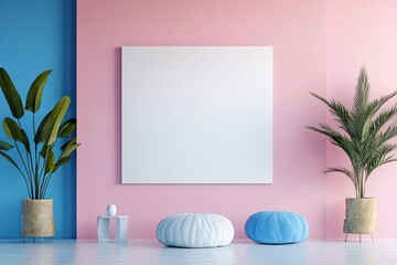 Vibrant Picture of Gradient Giveaway Design Template