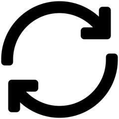 Recycle, Reuse, Repost, Arrow Share Icon Vector, Social Media Post Symbol, User Interface, User Experience, Flat Style Isolated Vector Icon. 