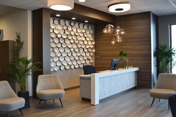Fototapeta premium trendy reception