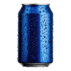 Cold Blue Drink Can